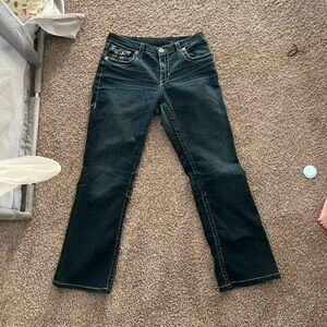 Big Star Dark Blue Straight Leg Jeans